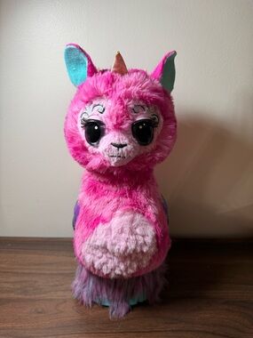 Hatchimals WOW Llalacorn 31” Interactive Toy